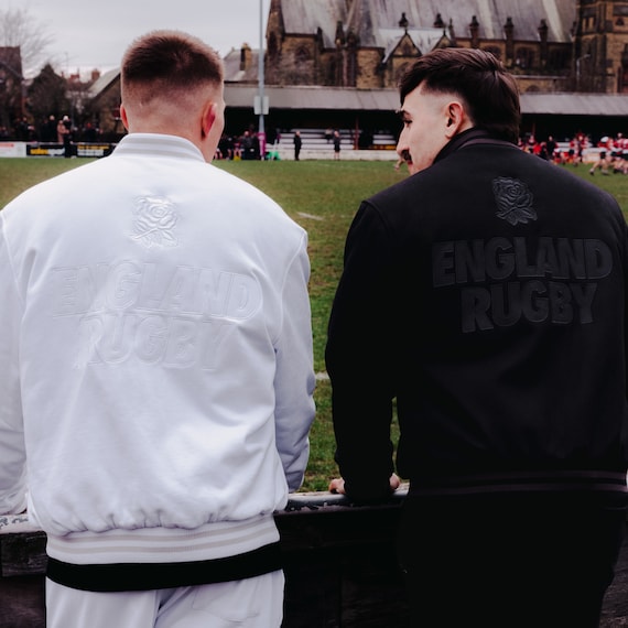 England Rugby x Undefeated Bomber Jacket - Black - Unisex